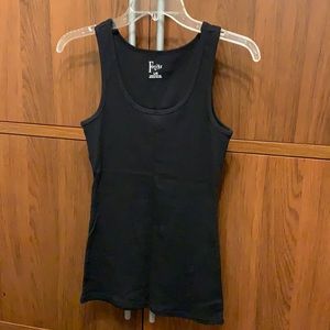 Black tank top